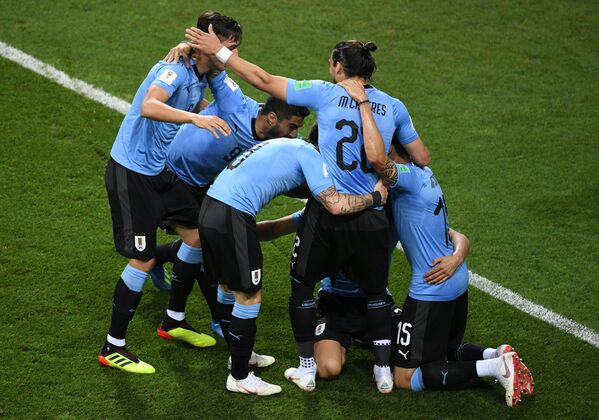 Футболисты сборной Уругвая