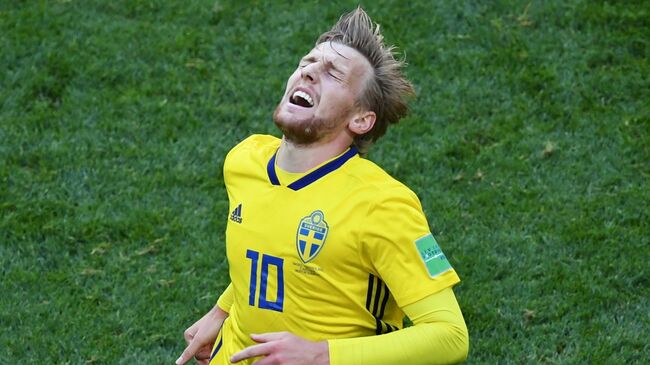 Шведский футболист Эмиль Форсберг