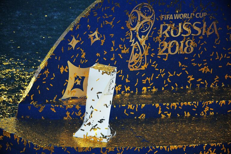 Награждение победителей ЧМ-2018 по футболу Награждение победителей ЧМ-2018 по футболу