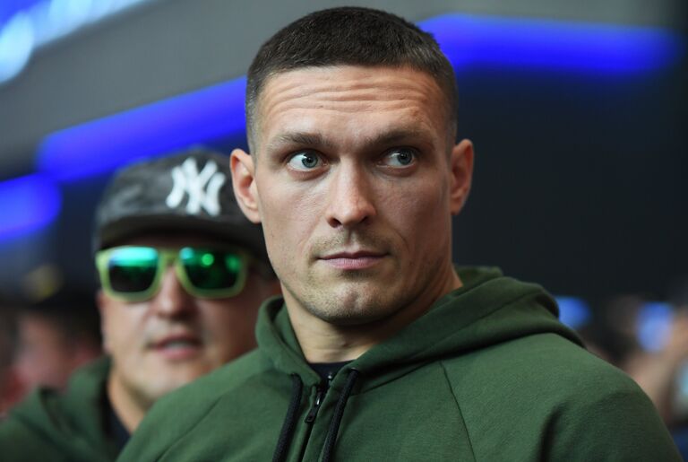 Украинский боксер Александр Усик