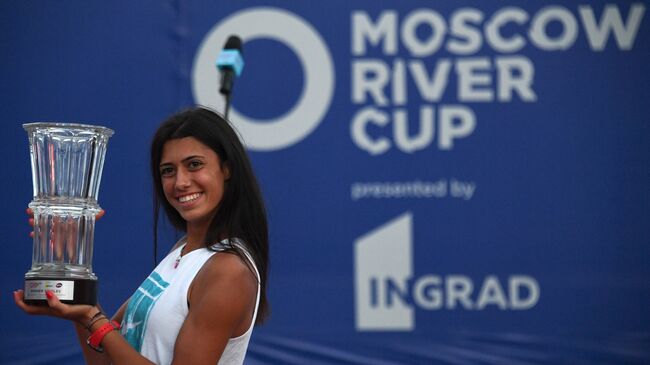 Теннис. WTA MOSCOW RIVER CUP. Финалы