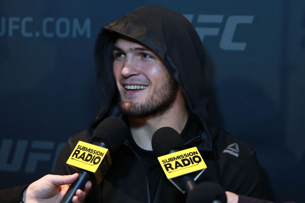 Российский боец UFC Хабиб Нурмагомедов Российский боец UFC Хабиб Нурмагомедов