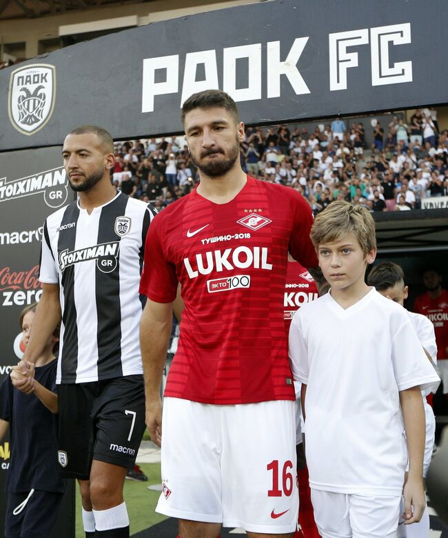 Футбол. Лига чемпионов. Матч ПАОК - Спартак