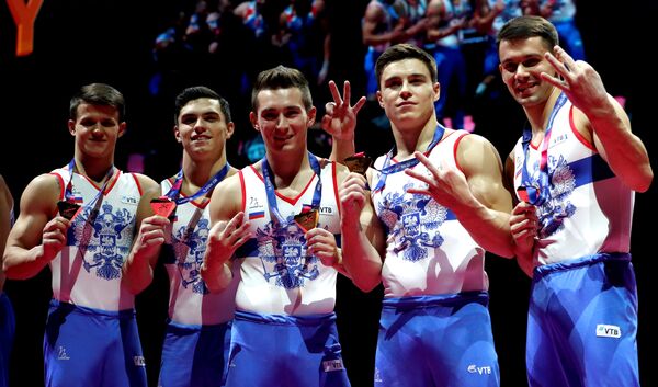 Гимнасты сборной России