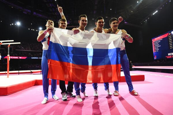 Гимнасты сборной России