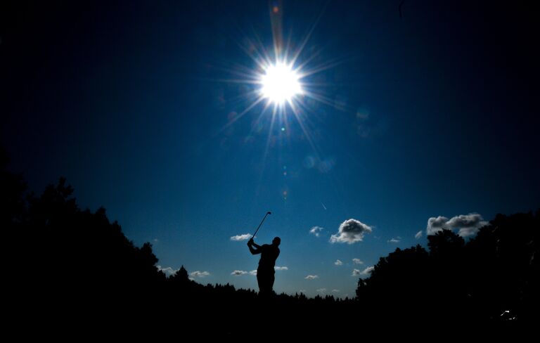 Участник этапа Евротура VTB Russian Open Golf Championship в Нахабино