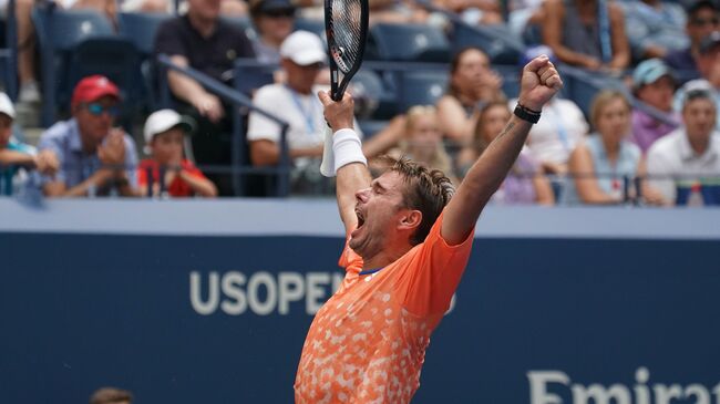 Станислас Вавринка на US Open