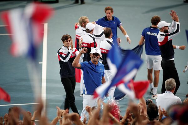 Теннисисты сборной Франции