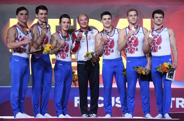 Российские гимнасты