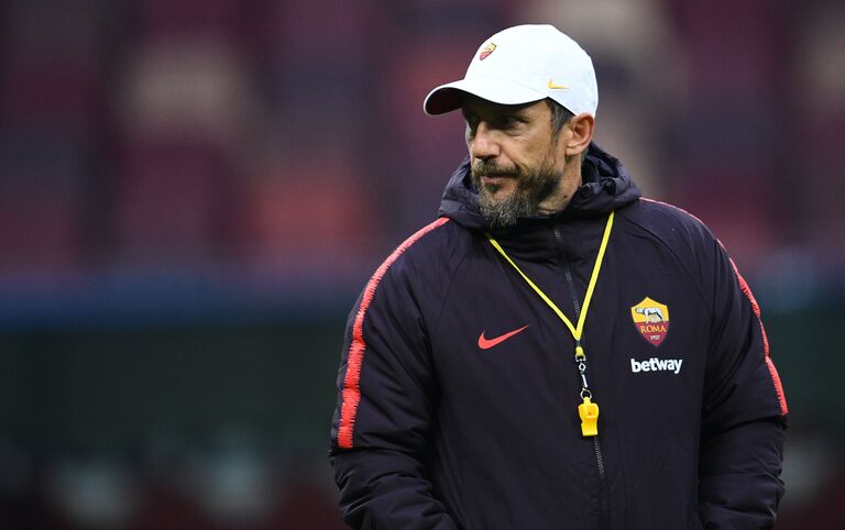 Главный тренер Ромы Эусебио Ди Франческо Главный тренер Ромы Эусебио Ди Франческо