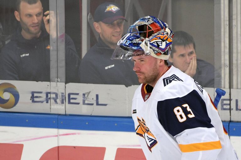 Вратарь Металлурга Василий Кошечкин