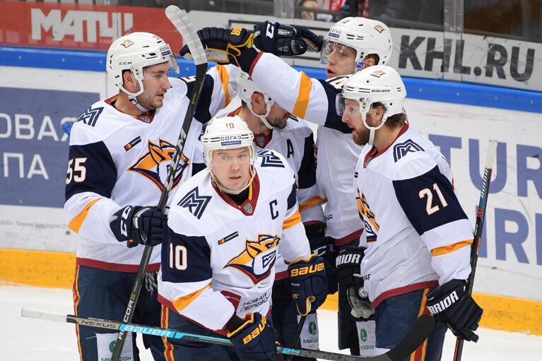 Хоккеисты магнитогорского Металлурга