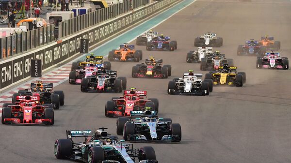 Старт Гран-при Абу-Даби Формулы-1