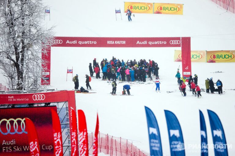 Отмена соревнований этапа Кубка мира 2012 по горнолыжному спорту