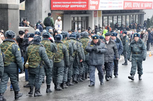 Акция Белый круг в Москве