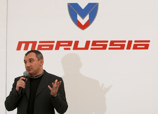 Николай Фоменко презентовал первый российский болид Marussia