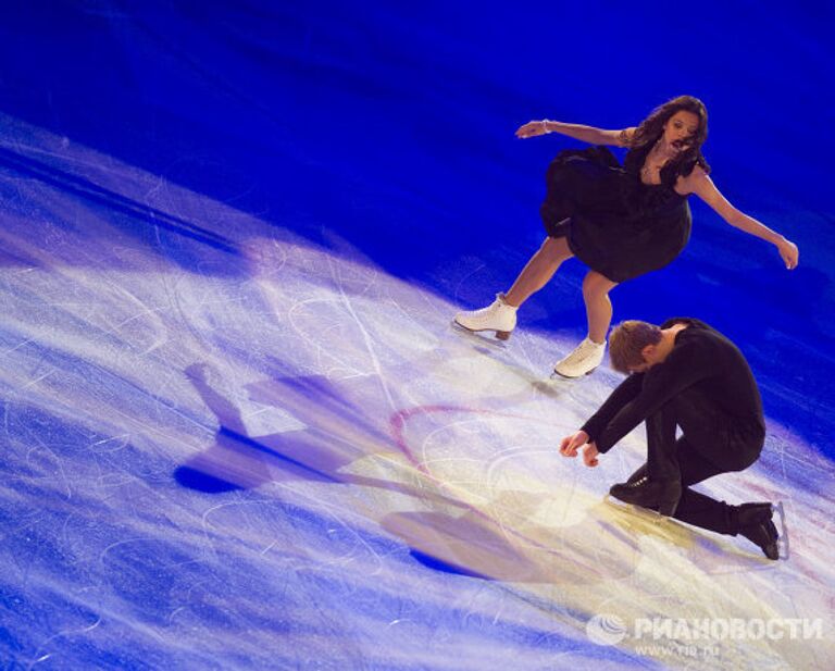 Российские фигуристы Елена Ильиных и Никита Кацалапов Российские фигуристы Елена Ильиных и Никита Кацалапов