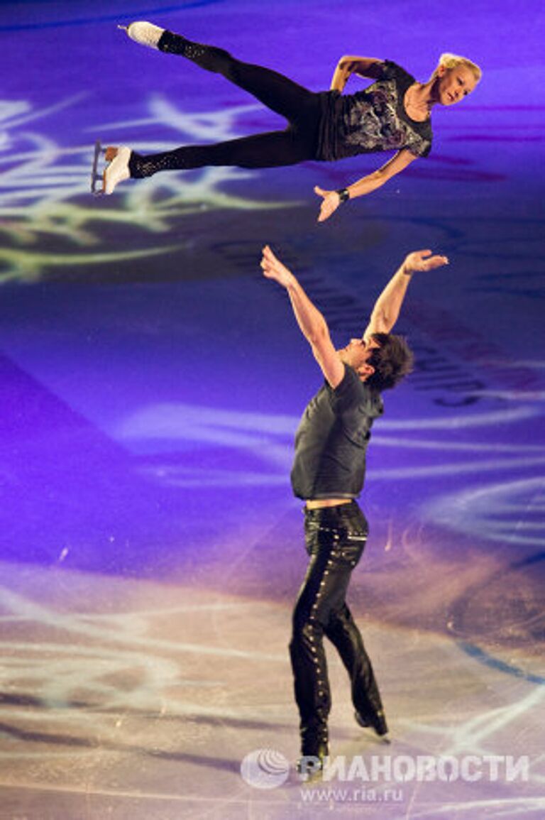 Российские фигуристы Татьяна Волосожар и Максим Траньков Российские фигуристы Татьяна Волосожар и Максим Траньков