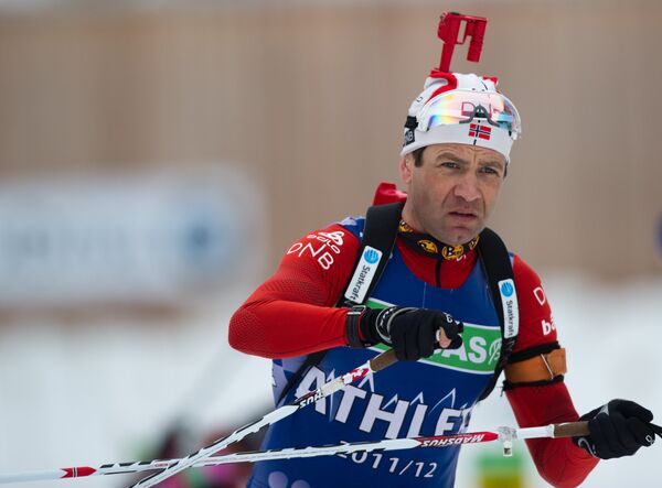 Норвежеский биатлонист Уле Эйнар Бьорндален