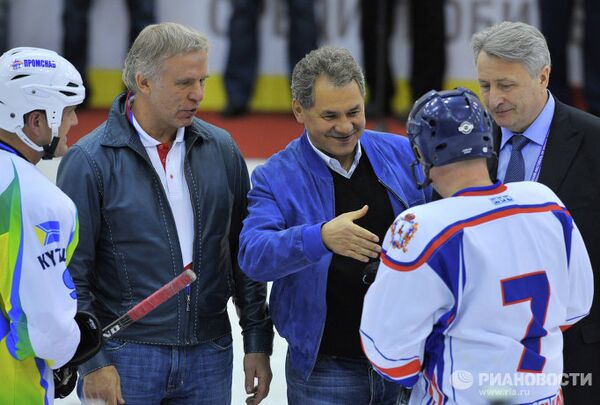 Открытие Всероссийского хоккейного фестиваля