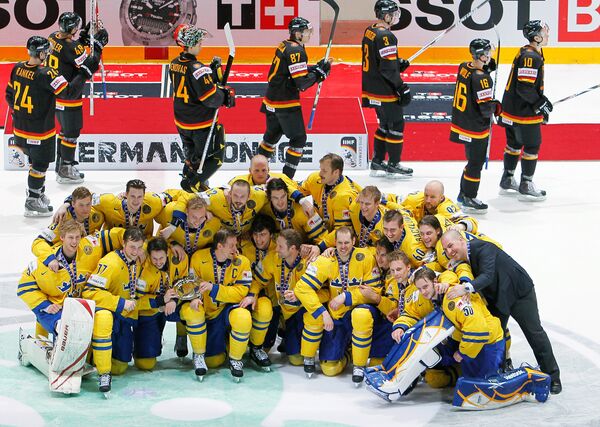 Шведские хоккеисты. Архив