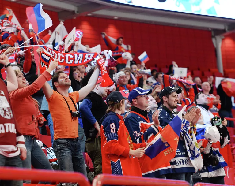 Болельщики сборной России