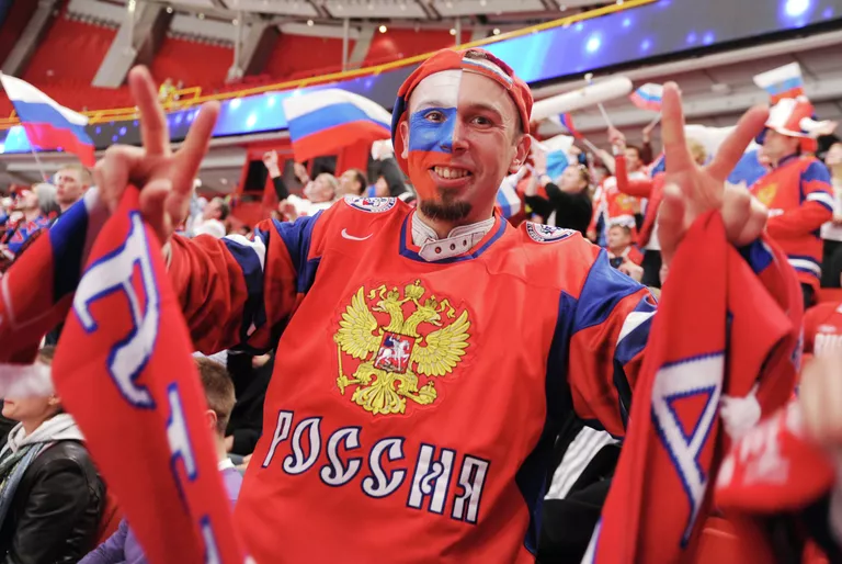 Болельщики сборной России