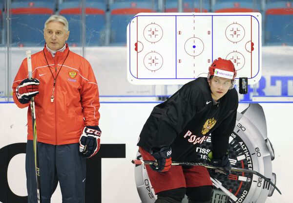 Зинэтула Билялетдинов (слева) и Владимир Тарасенко