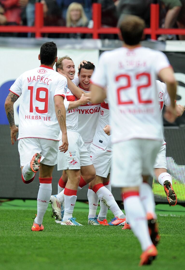 Футболисты Спартака