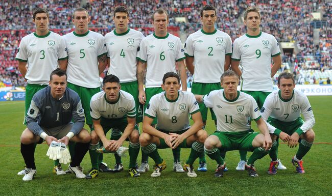 Футболисты сборной Ирландии