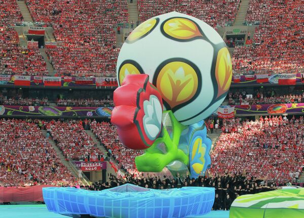 Церемония открытия чемпионата Европы по футболу-2012