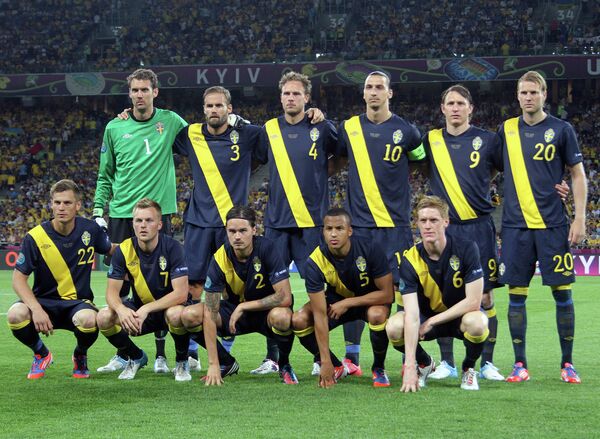 Игроки сборной Швеции