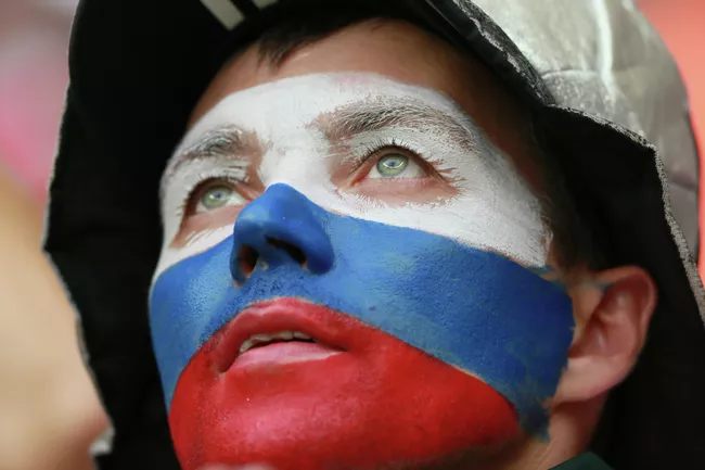 Болельщик сборной России