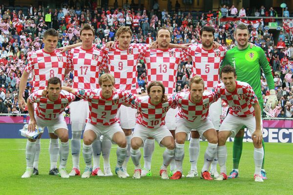 Футболисты сборной Хорватии