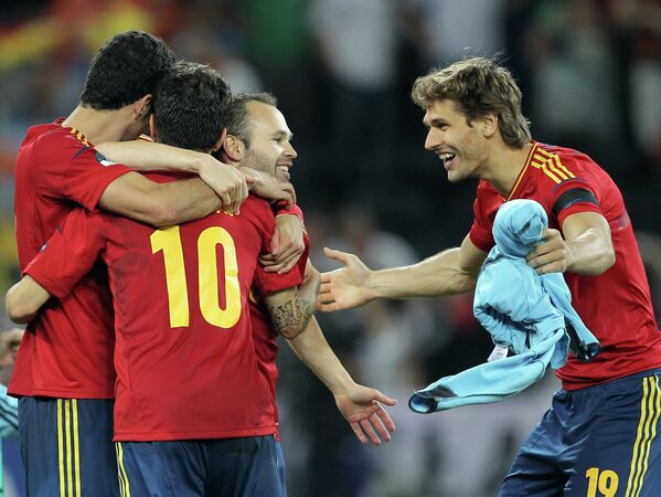 Игроки сборной Испании