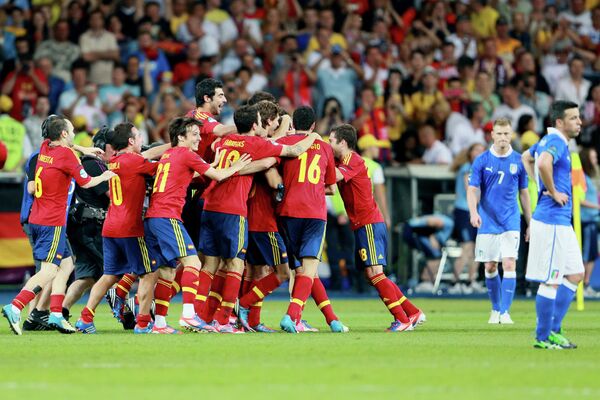 Футболисты сборной Испании