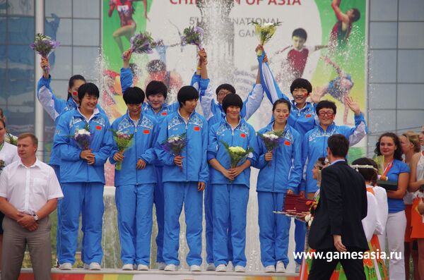 Китайские баскетболистки