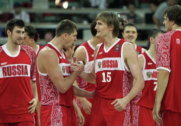 Российские баскетболисты