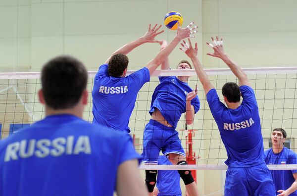 Волейболисты сборной России