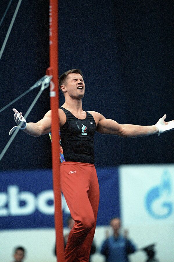 Четырехкратный Олимпийский чемпион по спортивной гимнастике Алексей Немов