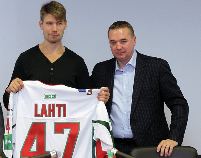 Янне Лахти и Валерий Белов (слева направо)