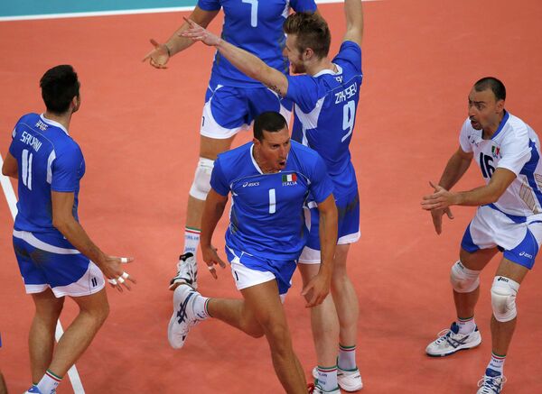 Волейболисты сборной Италии