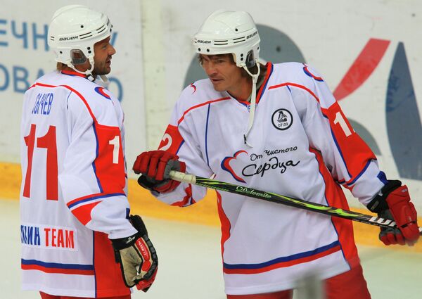 Дмитрий Сычев и Дмитрий Лоськов (слева направо)