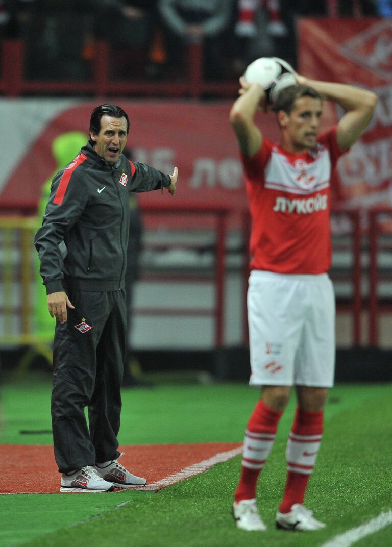 Игровой момент матча Локомотив - Спартак Игровой момент матча Локомотив - Спартак