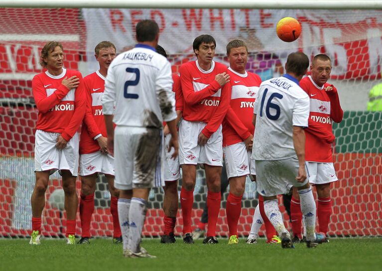 Игровой момент матча Спартак - Динамо (Киев) Игровой момент матча Спартак - Динамо (Киев)