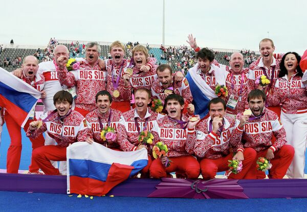 Футболисты сборной России на паралимпиаде