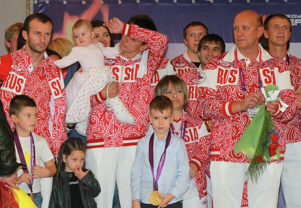 Встреча сборной России с Паралимпиады