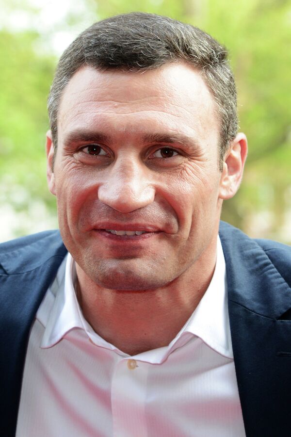 Виталий Кличко на премьере фильма Klitschko в Лондоне, 21 мая 2012. 