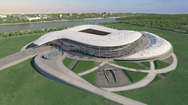 Draft of Stadium in Rostov-on-Don