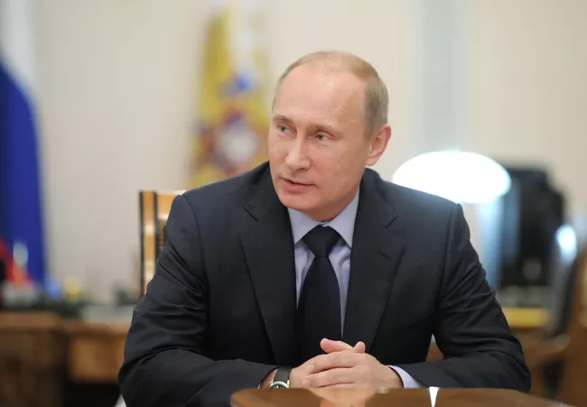 Встреча В.Путина с С.Ястребовым в Ново-Огарево